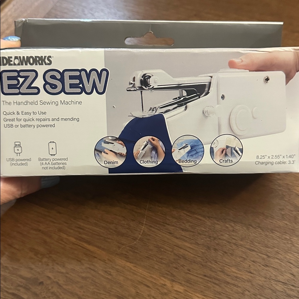 Ideaworks EZ handheld sewing machine
